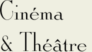 Cinéma et théâtre