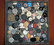 In braids, plastic or pearled, the button of the 60s