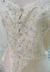 Mathilde, satin top in pink mother of pearl silk and very delicate Calais lace inlays
