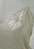 VALERIANE, nightgown, white matt crepe de Chine embroidered flowers and polka dots, Point de Paris appliqués