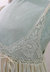 ALBANE, ivory colored nightgown in satin chiffon with Irish lace inlays