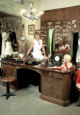 Atmosphere of a couture workshop