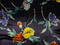 Silk satin printed with floral motif, 1930 period
